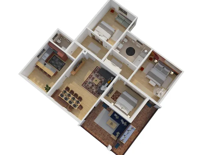 Hoimatglueck - Grosses Mit 3 Schlafzimmern, Ueberdachtem Balkon & Separatem Wc In Ruhiger Lage Lejlighed